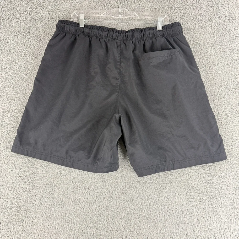Jordan Jumpman Poolside Shorts Mens 2XL Black White Mesh Basketball Athletic
